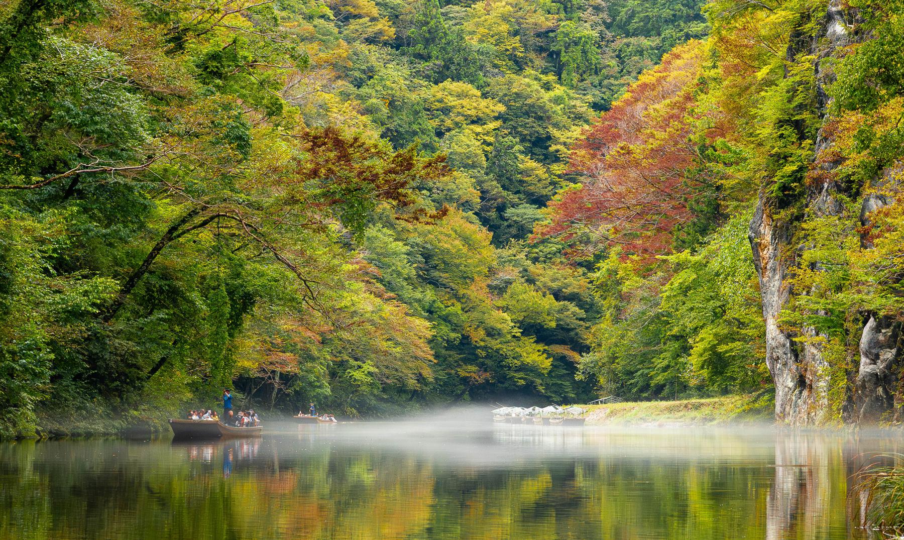 Geibikei Gorge, Japan